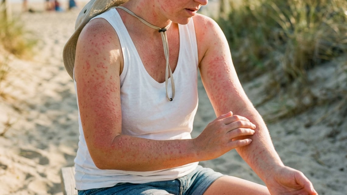 alergia solar corporal
