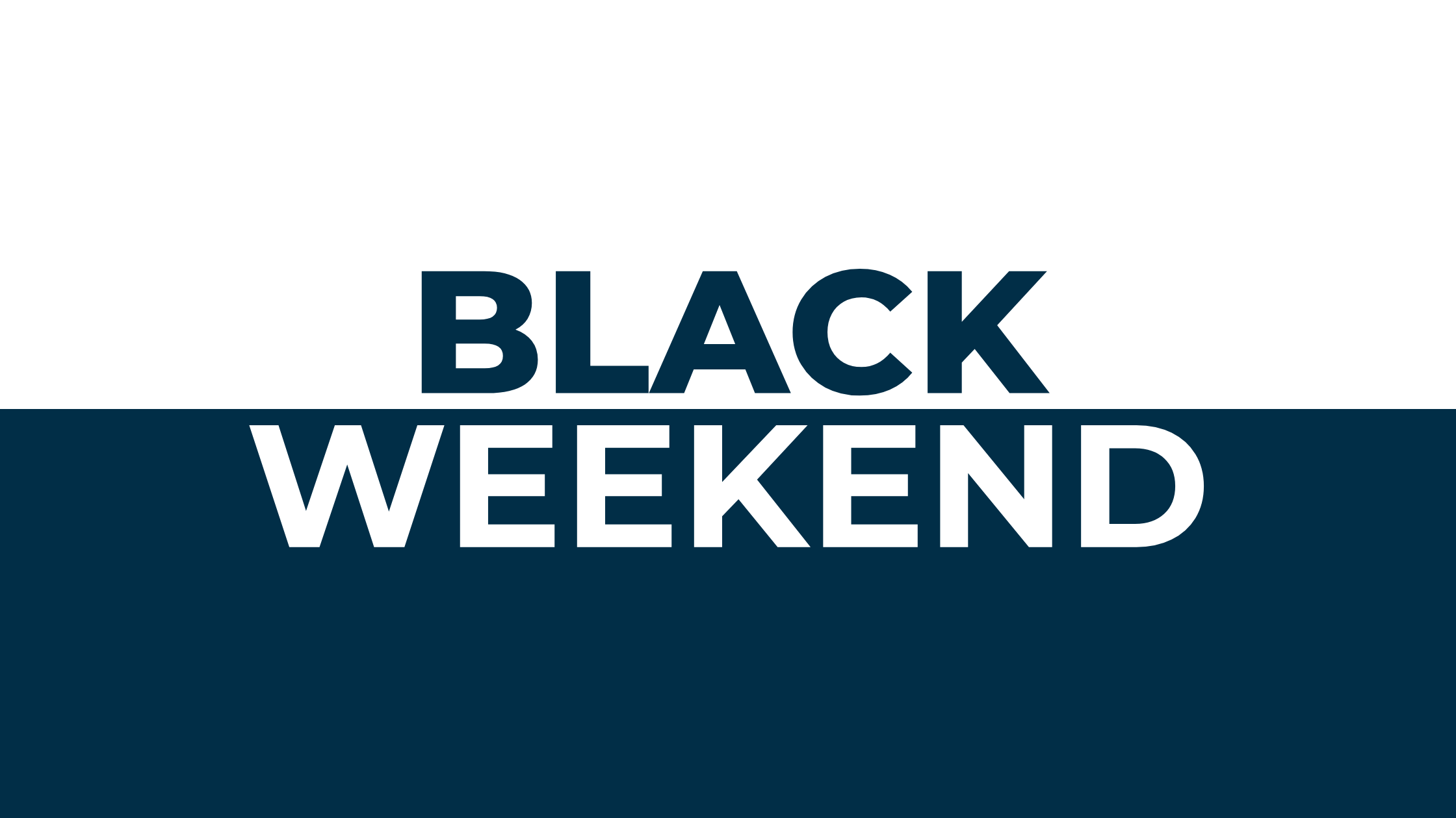 black weekend